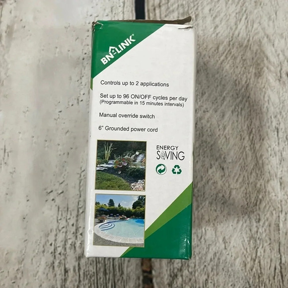 24 hour mechanical dual outlet outdoor timer - Picture 2 of 3